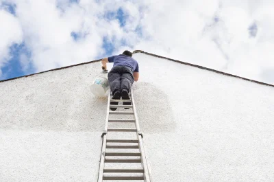 Peinture extérieure à Saillans — façades et ravalement